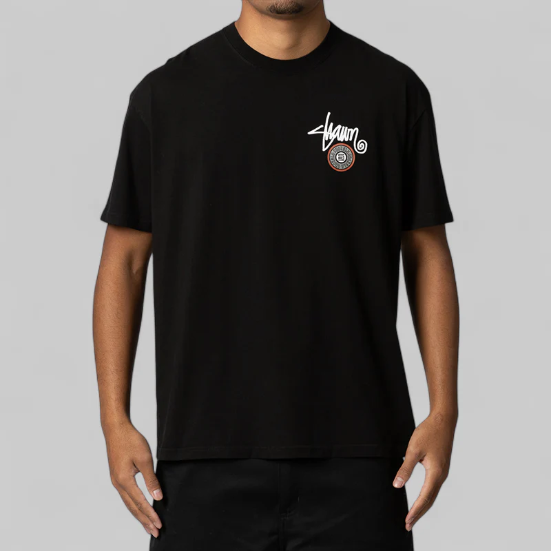 Tack Dot T-Shirt - Washed Black - Image 2