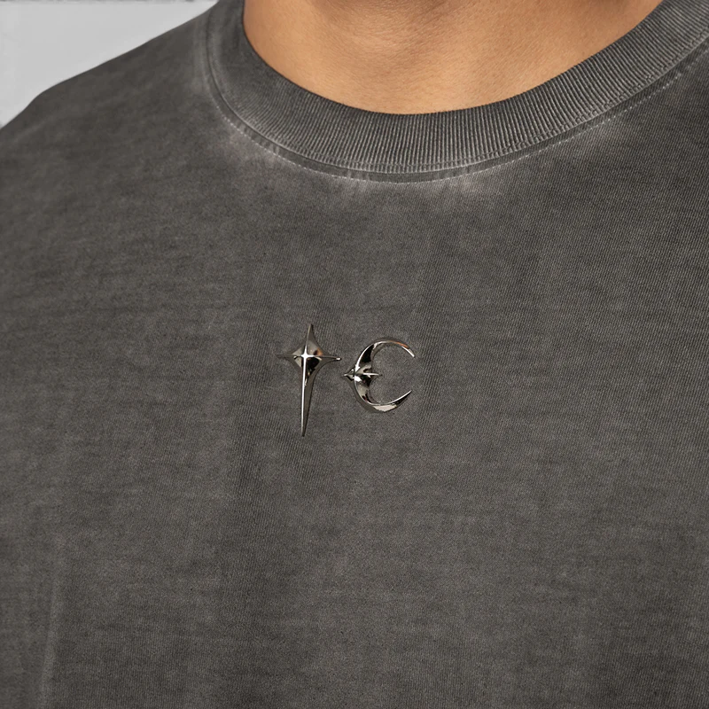TC Basic T-Shirt - Grey - Image 3