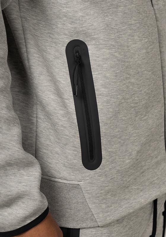 Tech Fleece Windrunner Full-Zip Hoodie - Grey Heather - Image 7