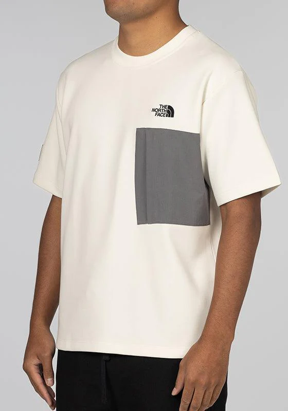 Tech Pocket T-Shirt - White Dune - Image 2
