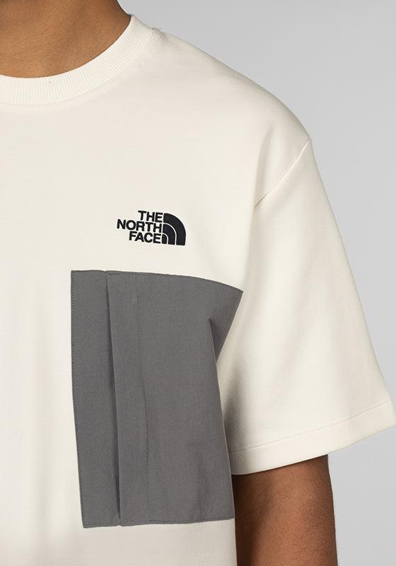 Tech Pocket T-Shirt - White Dune - Image 7