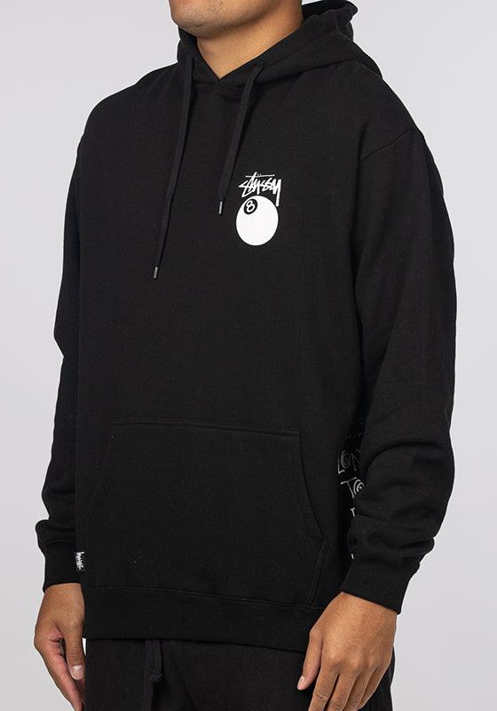 Test Strike Fleece Hoodie - Pigment Black - Image 3
