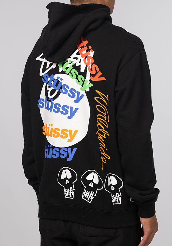 Test Strike Fleece Hoodie - Pigment Black - Image 5