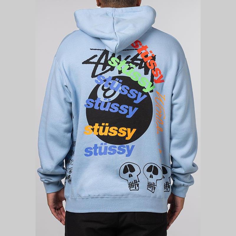 Test Strike Fleece Hoodie - Pigment Powder Blue