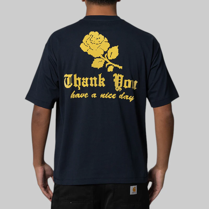 Thank You Needlepoint T-Shirt - Naval-Academy