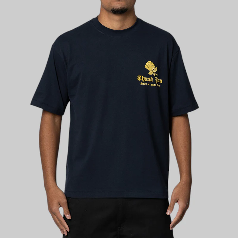 Thank You Needlepoint T-Shirt - Naval-Academy - Image 2
