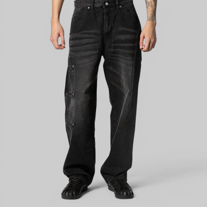 Thug Pant Denim - Black