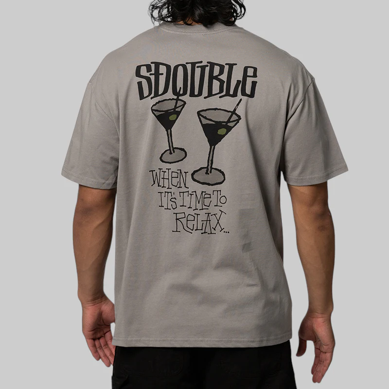 Time To Relax T-Shirt - Stone - Image 2