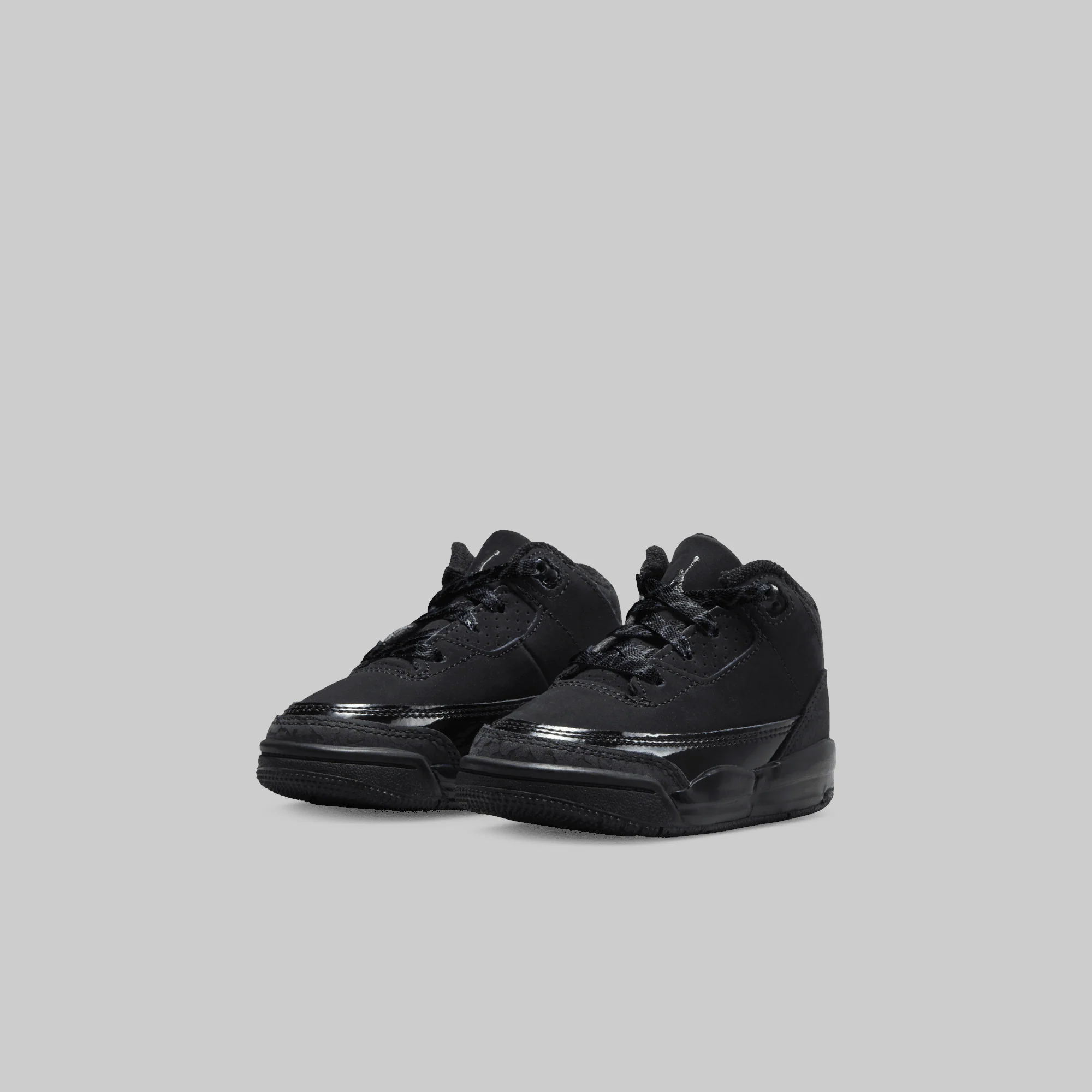 Air Jordan 3 Retro "Black Cat" (Toddler) - Image 6