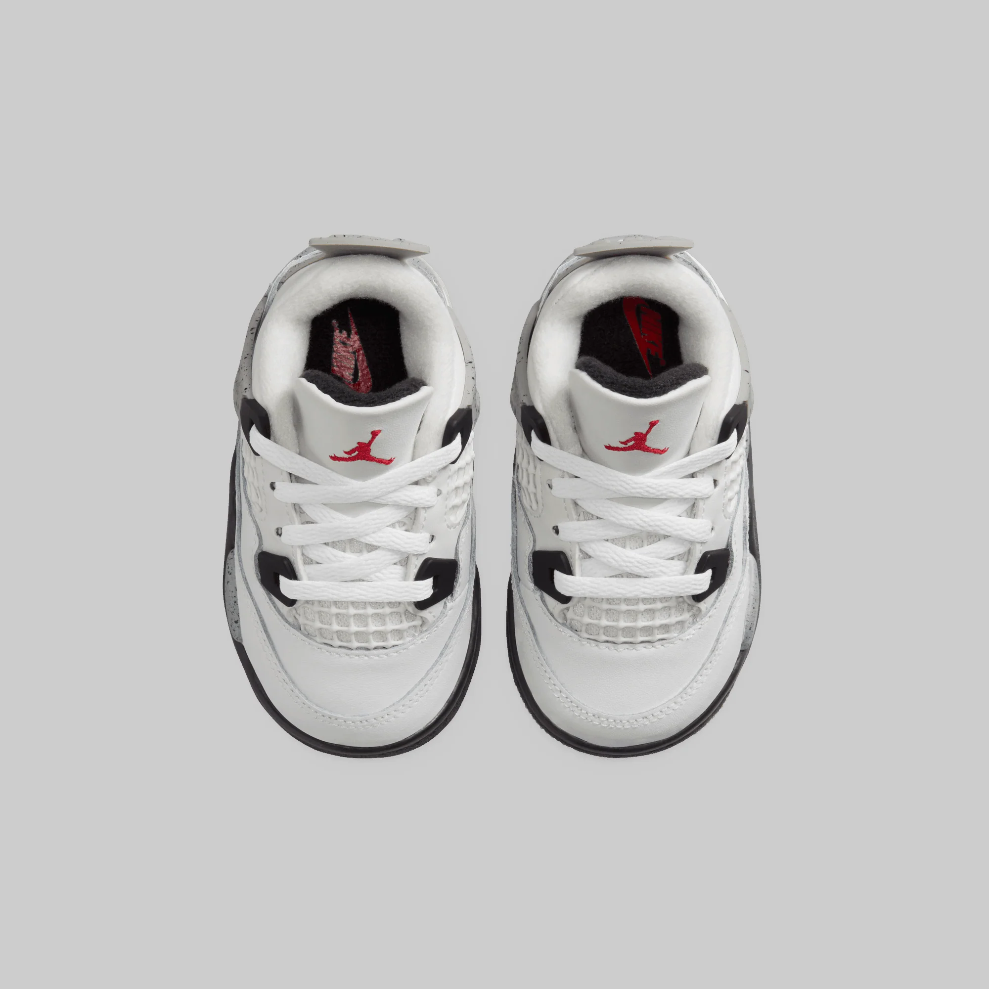 Air Jordan 4 Retro OG "White Cement" (Toddler) - Image 3