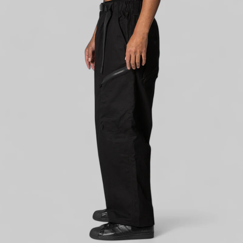Twill Cargo Pant - Black - Image 3
