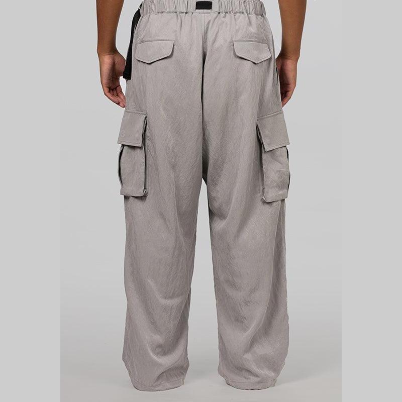 Twill Cargo Pant - Solid Grey - Image 4