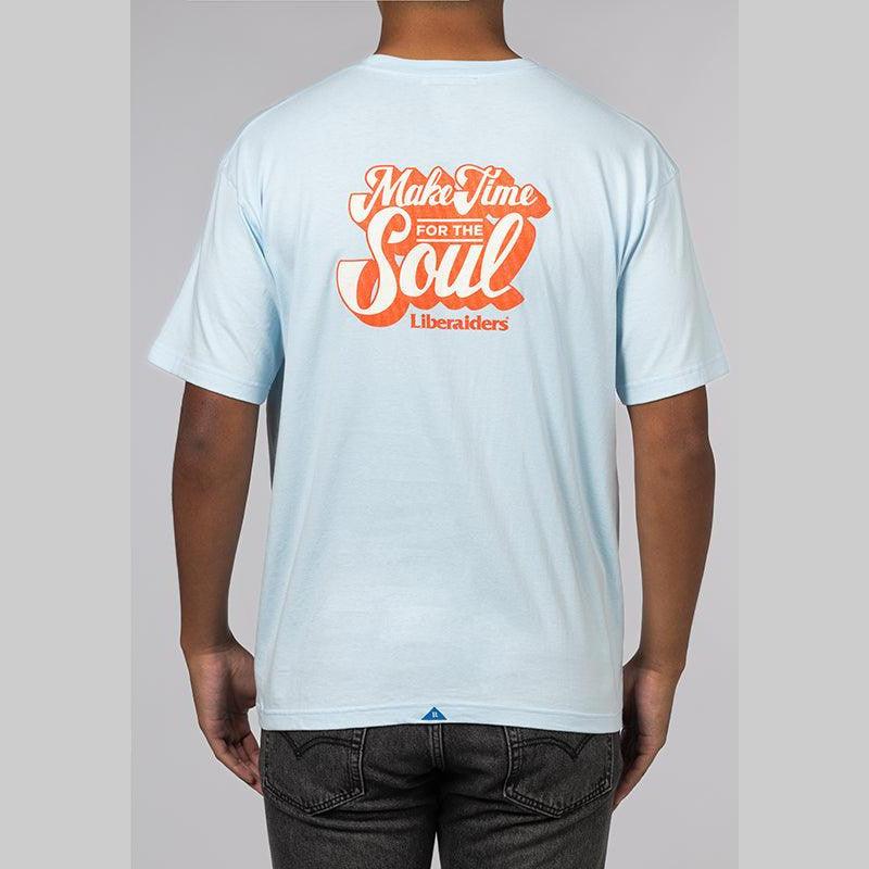 Typography T-Shirt - Sax