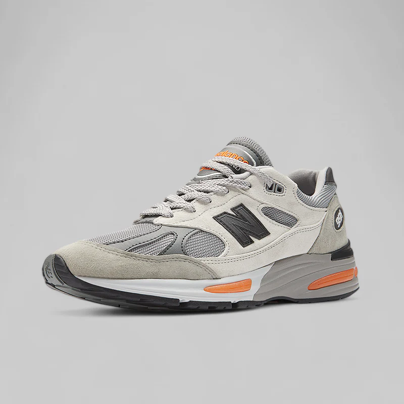 U991v2 Made In UK - Grey/Orange - Image 3