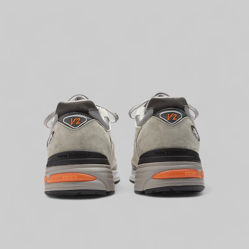 U991v2 Made In UK - Grey/Orange - Image 6