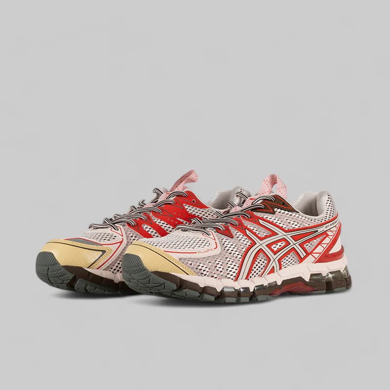 UB9-S Gel-Kayano 20 - Crystal Pink/Classic Red - Image 2
