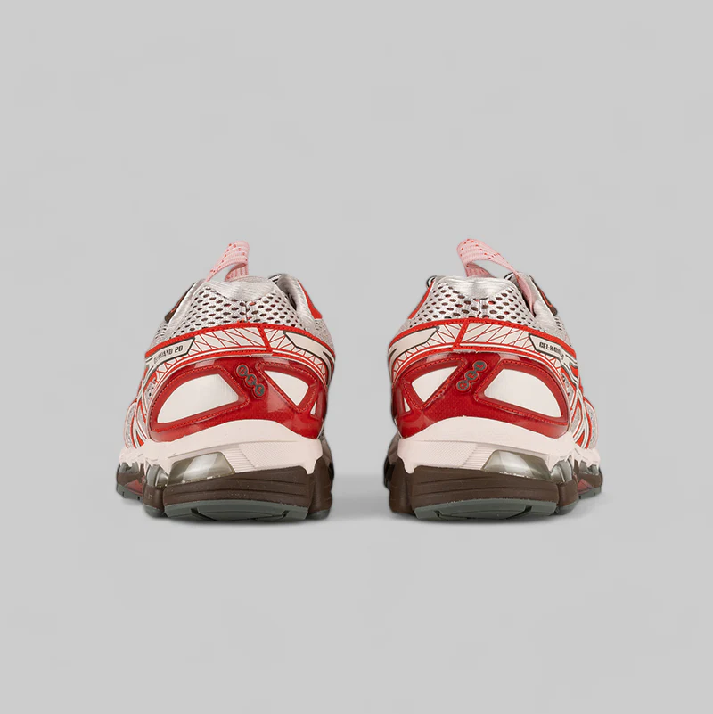 UB9-S Gel-Kayano 20 - Crystal Pink/Classic Red - Image 5