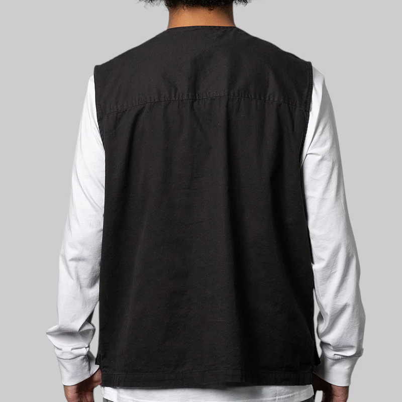 Unity Vest - Black Heavy Enzyme Wash - Image 4