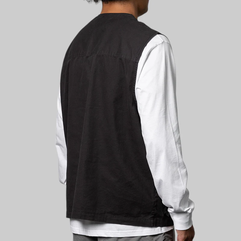 Unity Vest - Black Heavy Enzyme Wash - Image 5