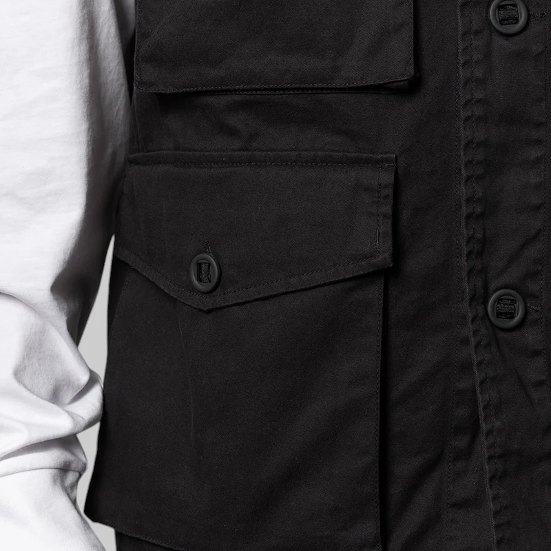 Unity Vest - Black Heavy Enzyme Wash - Image 8