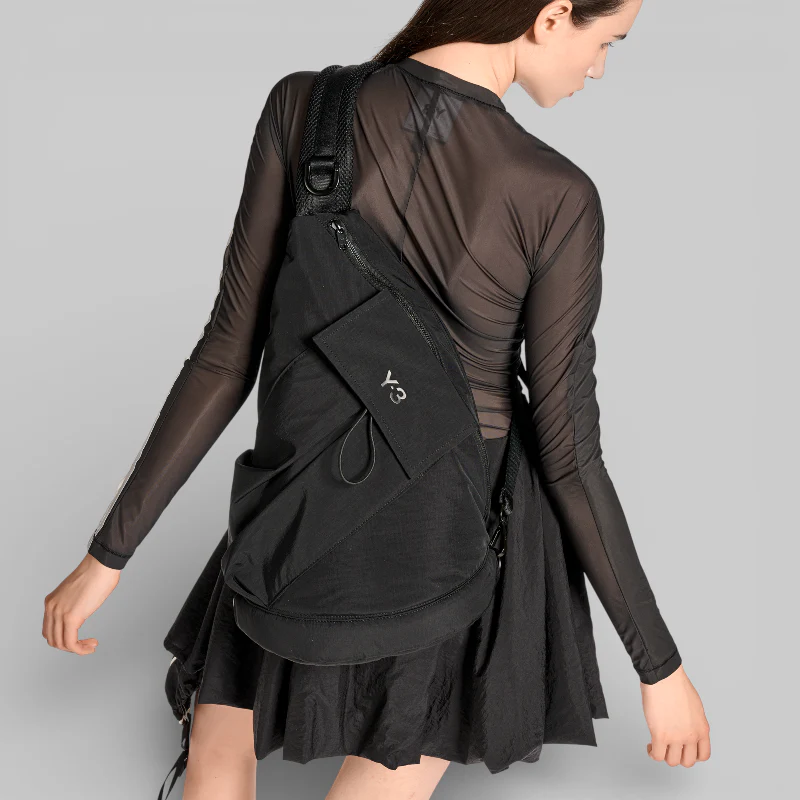 Utility Sling Bag - Black - Image 6