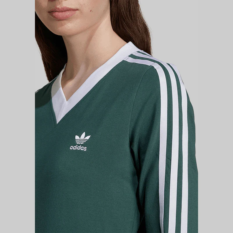 V-Neck Long Sleeve - Mint Green - Image 4
