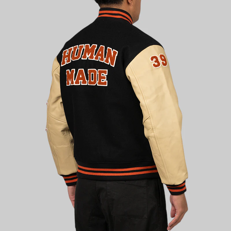 Varsity Jacket - Black - Image 5