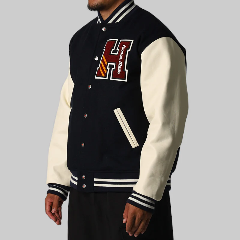 Varsity Jacket - Navy - Image 3