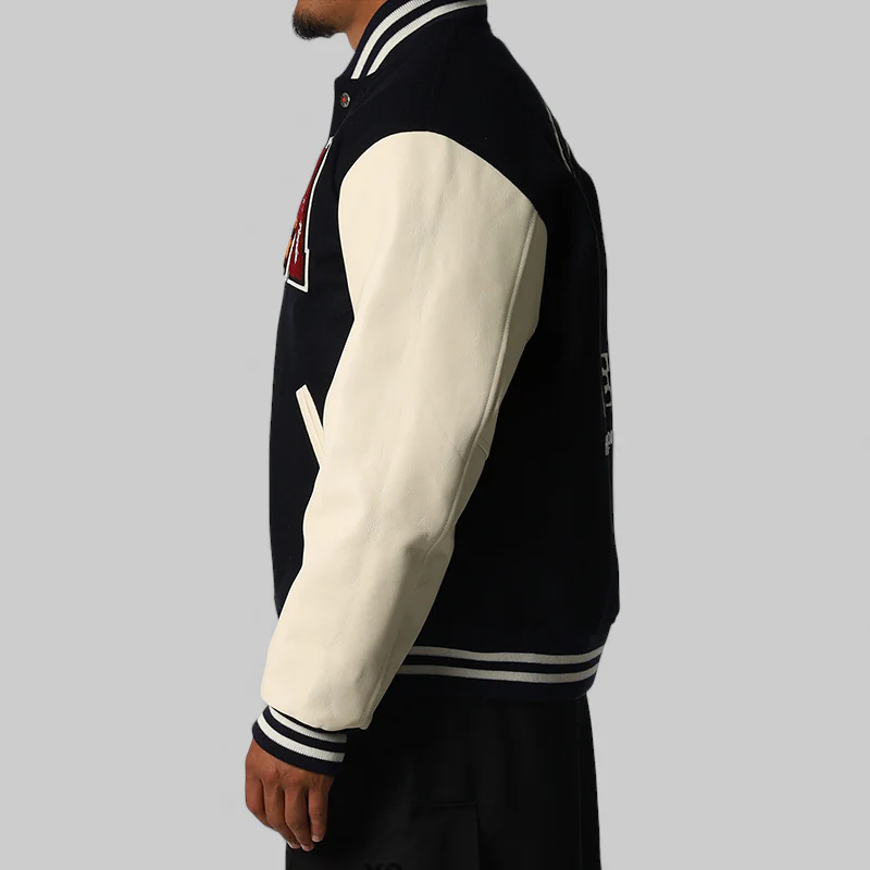 Varsity Jacket - Navy - Image 4