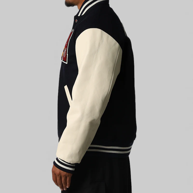 Varsity Jacket - Navy - Image 5