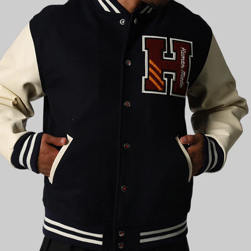 Varsity Jacket - Navy - Image 6