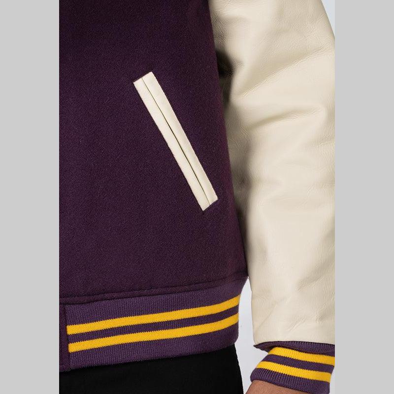 Varsity Jacket - Purple - Image 7