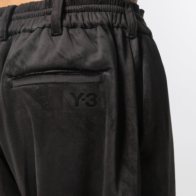 Velvet Corduroy Track Pant - Black - Image 5