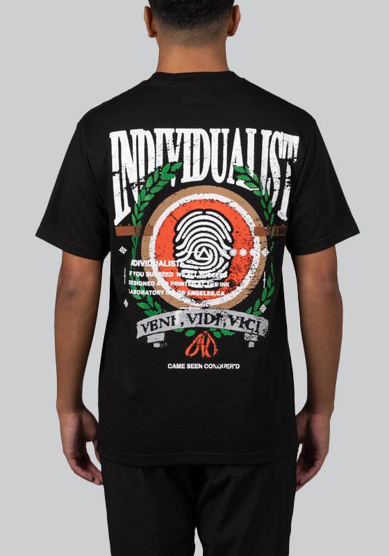Veni Vidi Vici T-Shirt - Black - Image 2