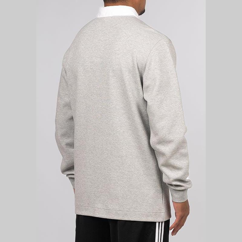 VRCT Polo Long Sleeve - Medium Grey Heather - Image 5