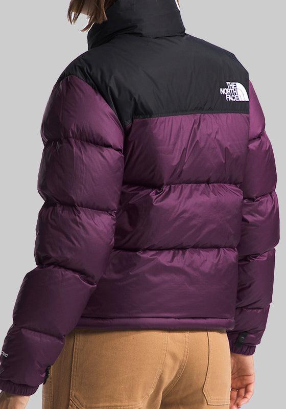W 1996 Retro Nuptse Jacket - Black Currant Purple - Image 2