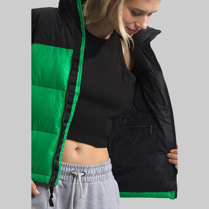 W 1996 Retro Nuptse Jacket - Optic Emerald - Image 3