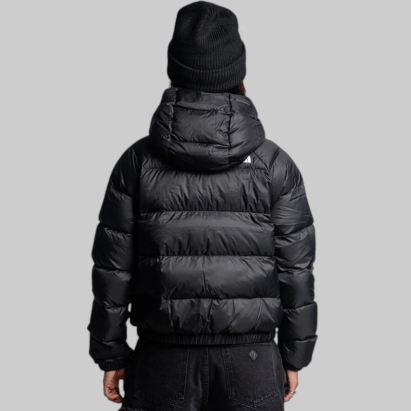 W Hydrenalite Down Hoodie - TNF Black - Image 3