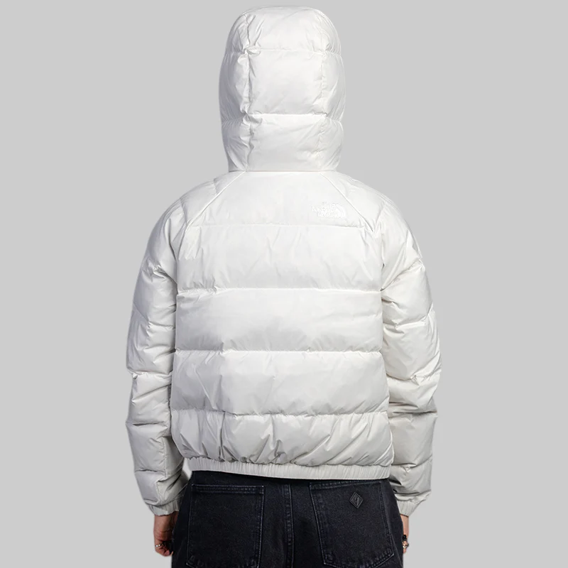 W Hydrenalite Down Hoodie - White Dune - Image 3