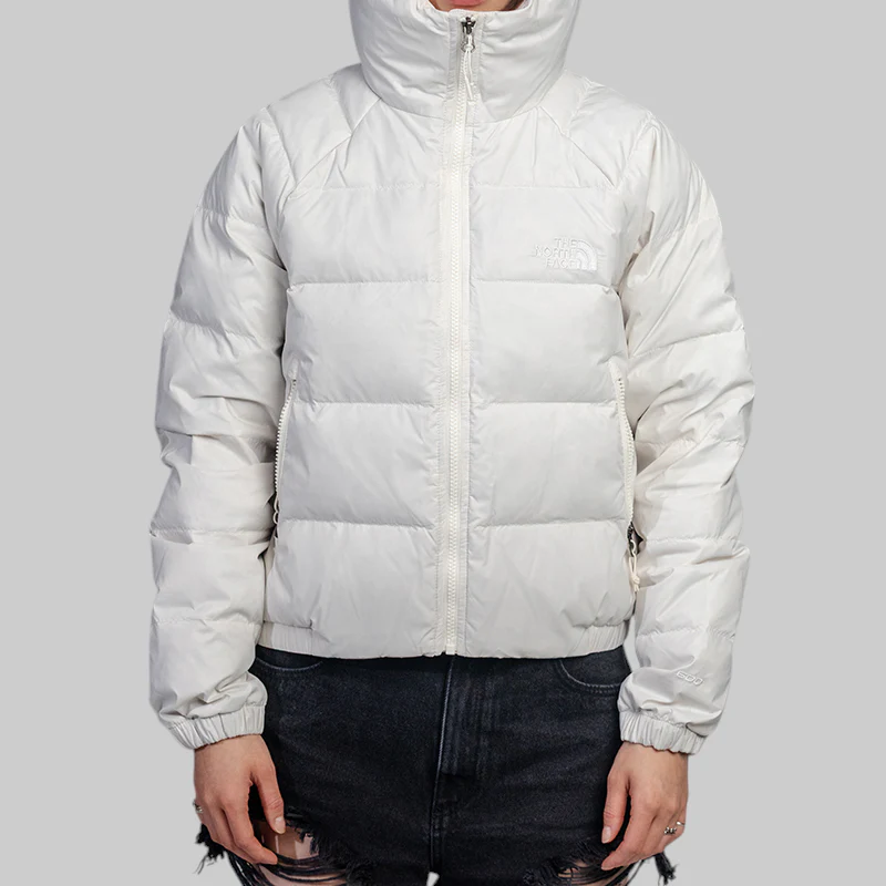 W Hydrenalite Down Hoodie - White Dune - Image 4