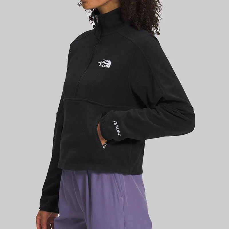 W Polar Tech 100 Fleece 1/4 Zip - TNF Black - Image 2
