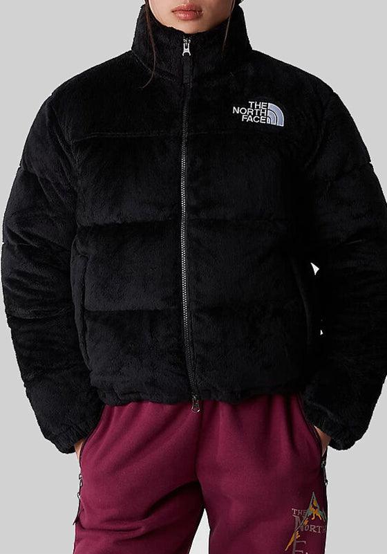 W Versa Velour Nuptse Jacket - TNF Black