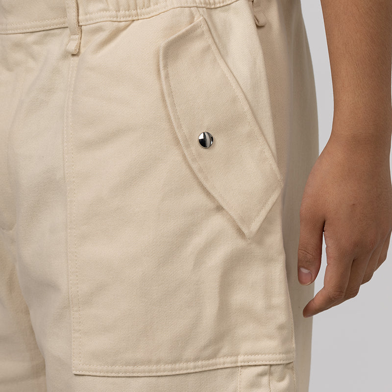 Wales Bonner Cargo Pant - Wonder White - Image 8