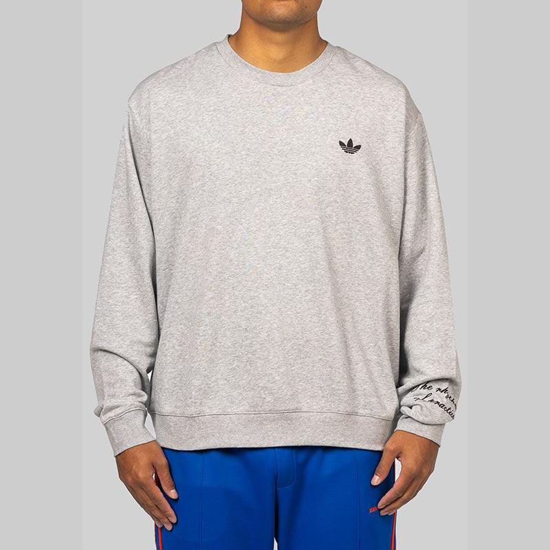 Wales Bonner Crew Long Sleeve - Grey - Image 2