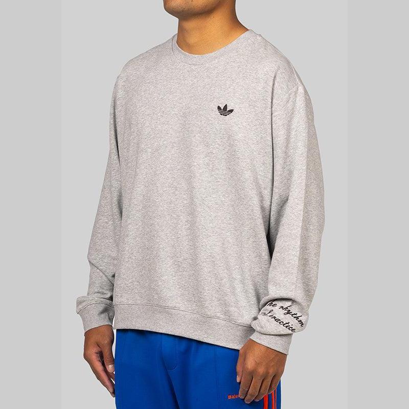 Wales Bonner Crew Long Sleeve - Grey - Image 3