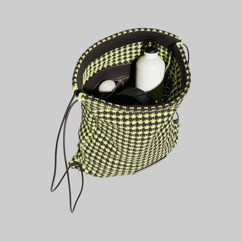 Wales Bonner Crochet Gymbag - Semi Frozen Yellow - Image 2