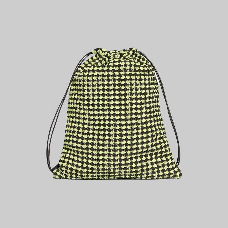 Wales Bonner Crochet Gymbag - Semi Frozen Yellow - Image 4