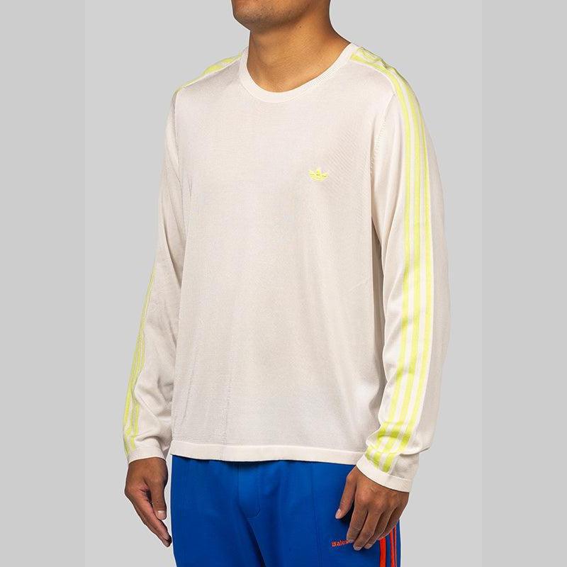 Wales Bonner Knit Long Sleeve - Core White - Image 2