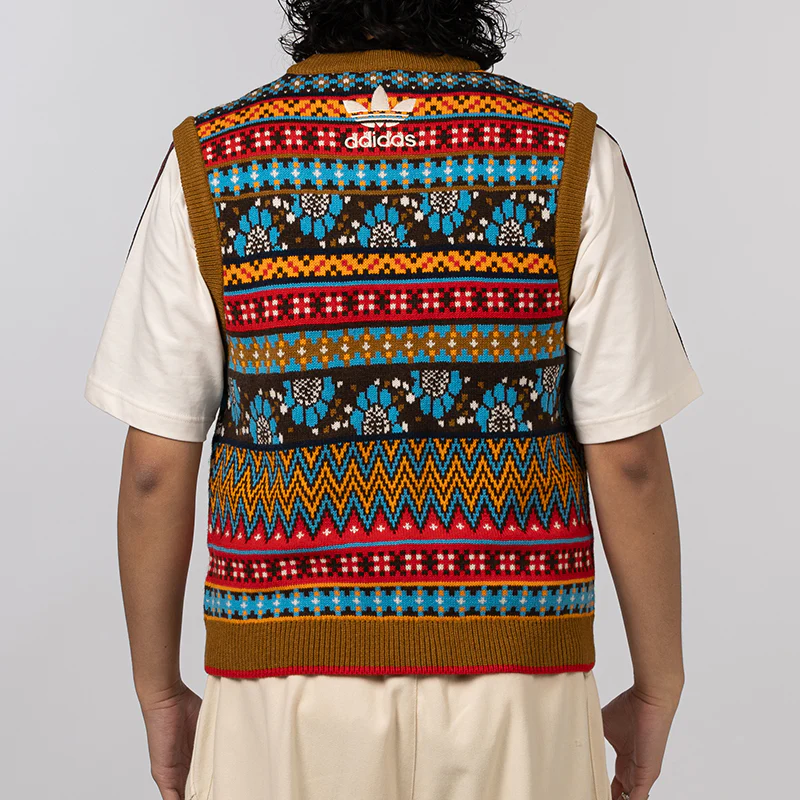 Wales Bonner Knit Vest - Multi - Image 4