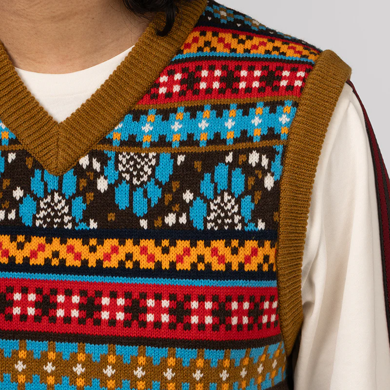 Wales Bonner Knit Vest - Multi - Image 7